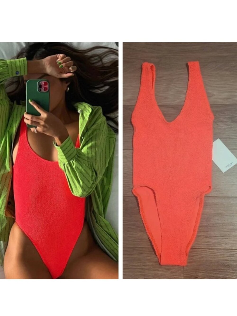 Bond-Eye Australia | Mara Crinkle One-piece Swimsuit In Granita